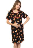 Camasa pentru alaptat, Happy Thoughts, neagra