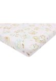 Cearceaf Prichindel, patut, Caprioara bambi si prietenii, roz, 140x70 cm