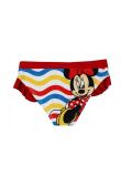 Costum de baie 2 piese, 82% poliester, Minnie Mouse, rosu