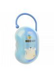 Cutie pentru suzeta, Chicco, By Happy, albastru, +0 luni