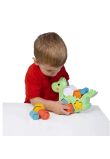 Jucarie educativa, 2 in 1, Eco plastic, Dino, multicolor, +2 ani
