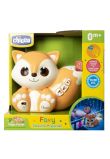 Lampa muzicala, Chicco, 2 in 1, Foxy, portocalie