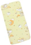 Lenjerie patut 7 piese, Maxi, ursuletul somnoros galben, 120x60 cm