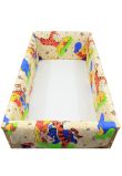 Lenjerie patut 7 piese, Maxi, Winnie si Aiurel, crem, 120 x 60 cm