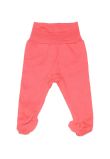 Pantaloni Ana cu botosi, bumbac, roz inchis
