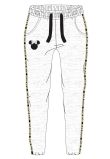Pantaloni trening, 55% bumbac, Minnie Mouse Figurina, gri