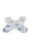 Perna fluture, anti soc, Masinute, albastra, 35x28 cm
