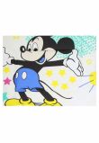 Perna slim, Minnie si Mickey, crem, 37x28cm