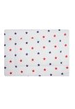 Perna slim, stelute albastre si rosii, 37x28cm
