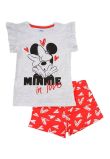 Pijama maneca scurta, Minnie In love, gri