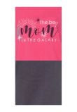Pijama pentru alaptat, The Best Mom in the galaxy, roz