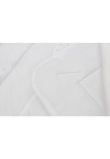 Port bebe multifunctional, bumbac, alb cu ingeras roz, 80 x 75 cm