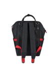 Rucsac pentru mamici din poliester, Minnie Mouse, negru, 26 x 44 x 18 cm