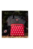 Rucsac pentru mamici din poliester, Minnie Mouse, negru, 26 x 44 x 18 cm