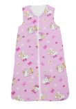 Sac de dormit subtire Hello Kitty roz deschis