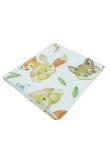 Scutec bumbac, Owls, multicolor, 80x70 cm