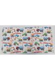 Set 2 aparatori, Prichindel, cu masinute, 120x60cm