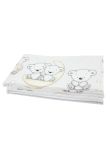 Set 2 aparatori, Prichindel, Ursulet sir gri, 120x60cm