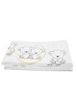 Set 2 aparatori, Prichindel, Ursulet sir gri, 120x60cm