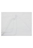 Set 2 prosoape, botez bumbac, alb cu dantela, 80x100 cm
