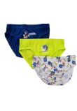 Set 3 chiloti, bumbac, Sonic The Hedgehog, multicolor