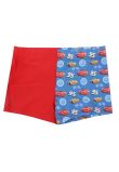 Slip de baie, 88% poliester, Cars 95, rosu