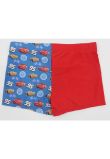 Slip de baie, 88% poliester, Cars 95, rosu