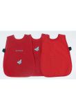 Sort protectie pictura, poliester, One size, rosu, 50 x 35 cm