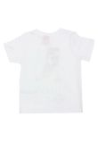 Tricou baieti, bumbac, Stay Safe, Sam, alb