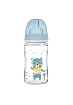 Biberon, anti colic, Bonjour Paris, crem, +3 luni, 240 ml