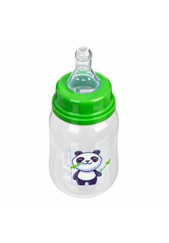 Biberon, Panda bear, verde, +0 luni, 125ml
