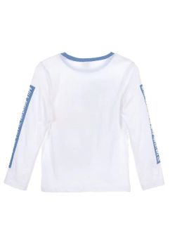 Bluza bumbac, ML, Go Adventure Mickey, alba