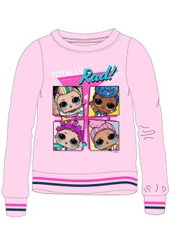 Bluza groasa, bumbac, Totally Rad, LOL, roz