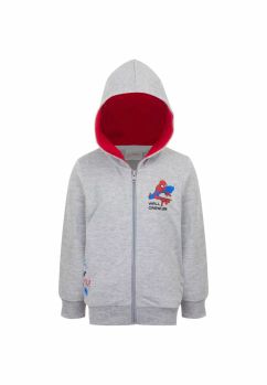 Bluza trening, Spider Man, Wall Crawler, gri