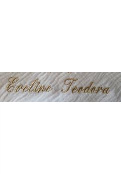 Brodare doua nume, produs textil