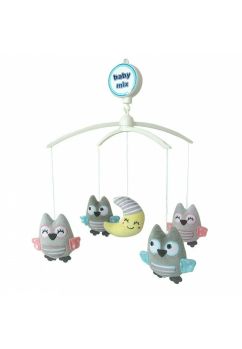 Carusel muzical, Bufnite si luna, gri