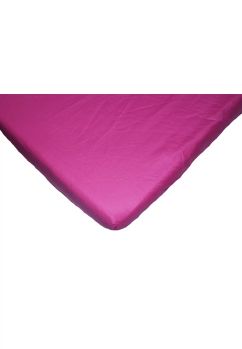 Cearceaf Prichindel, patut 120x60 cm, roz inchis