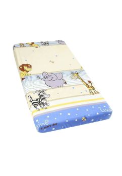 Cearceaf Prichindel, patut 120x60 cm, safari blue