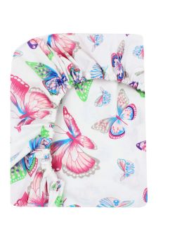 Cearceaf Prichindel, patut, Butterfly, multicolor, 140x70 cm