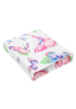 Cearceaf Prichindel, patut, Butterfly, multicolor, 140x70 cm