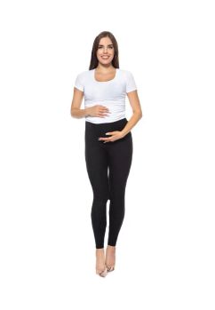 Colanti gravide, 95% bumbac, Cristina, negru