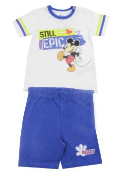 Compleu bebe, 2 piese, Still Epic, Mickey Mouse, albastru