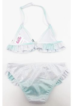 Costum de baie 2 piese, LOL Surprise, Beach Vibes, turcoaz