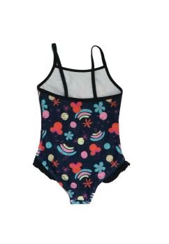 Costum de baie intreg, poliester, Hawuaii, Minnie Mouse, bleumarin