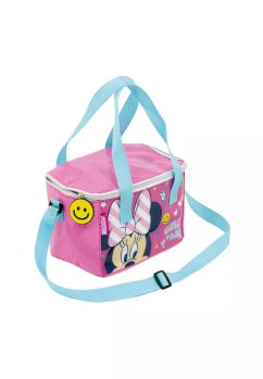 Geanta termica, Minnie Mouse, Girl Power, roz, 25 x 15 x 16 cm