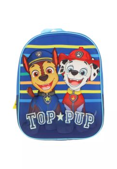 Ghiozdan poliester, 3D, Top Pup, albastru, 31 x 10 x 25 cm