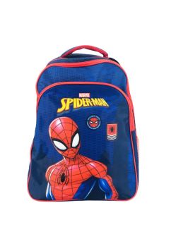 Ghiozdan poliester, The amazing Spider-Man, albastru, 42 x 17 x 30 cm