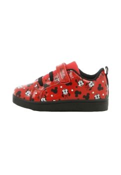 Incaltaminte fete, Minnie Mouse, rosu cu figurine