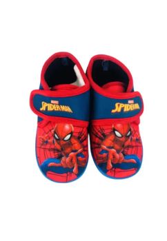 Incaltaminte interior, material textil, Spider Man, multicolor