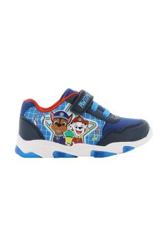 Incaltaminte sport cu beculet, material textil, Chase si Marshall, albastre